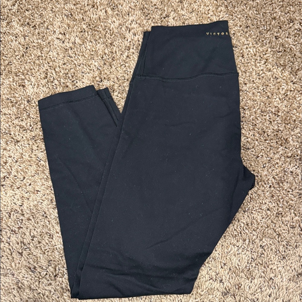 Victoria's Secret Midnight Black Leggings women’s size 8